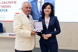 Иван Абажер удостоен медали «За заслуги перед обществом»
