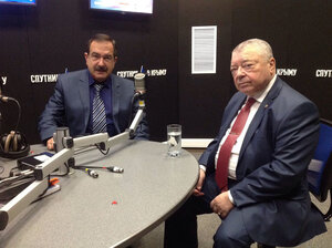 Выступление председателя Общественной палаты Крыма в радиоэфире