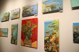 В Симферополе прошла выставка работ Марии Шевчук-Черногородовой, посвящённая красотам западного Крыма