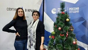 Ольга Безугловец в эфире радио  «Спутник в Крыму»