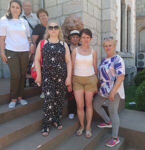 Член Общественной палаты Крыма Ольга Собещанская организовала экскурсию по достопримечательностям Крыма