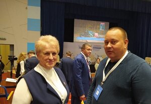 Ольга Собещанская и Андрей Козарь представили Общественную палату Крыма на форуме «Сообщество»