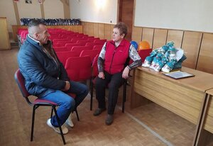 Ольга Собещанская провела приём граждан в посёлке Нижнегорский