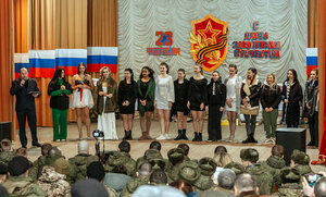 Надежда Краденова поздравила бойцов 810-й отдельной Гвардейской Ордена Жукова бригады морской пехоты Черноморского флота