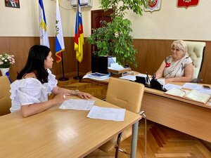 Инна Шишова провела рабочие встречи на тему формирования корпуса общественных наблюдателей в Алуште
