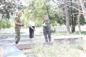 Татьяна Иванченко приняла участие в мониторинге состояния воинских мемориалов на территории Крыма
