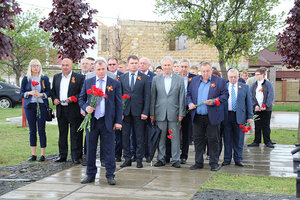 На территории мемориала «Концлагерь «Красный» почтили память жертв фашизма