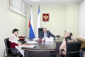 Состоялся очередной прием граждан председателем Общественной палаты Крыма