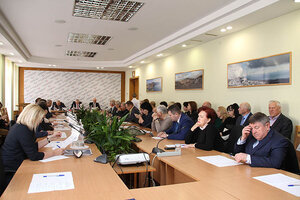 В Общественной палате Крыма прошло совместное заседание Совета палаты и Секретариата Координационного совета