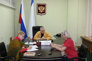 Состоялся прием граждан Председателем Общественной палаты Крыма